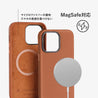 iPhone 12 ダークブラウン 本革 スマホケース MagSafe対応 - CORECOLOUR