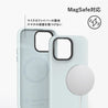 iPhone 14 Pro Max スカイブルー シリコン スマホケース Magsafe対応 - CORECOLOUR