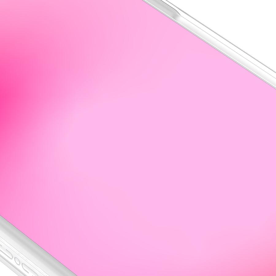 iPhone 15 Pro Max オーロラ ピンク カメラリングスタンド スマホケース - CORECOLOUR