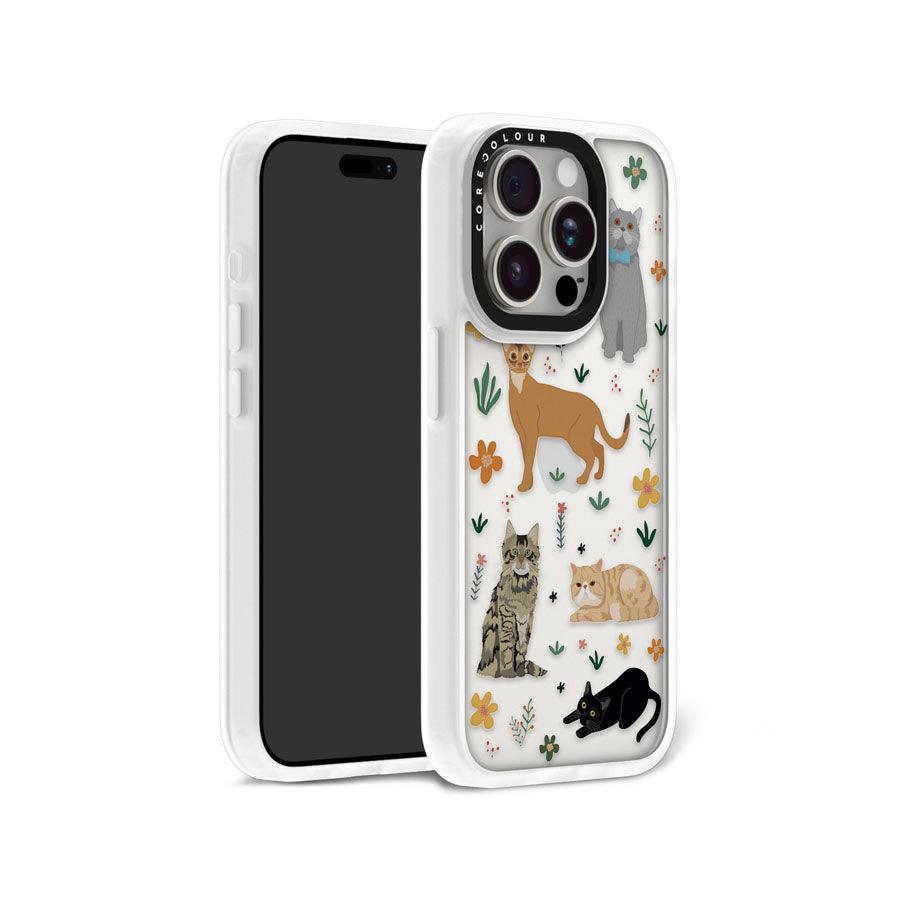 iPhone 15 Pro キャット（パーフェクトデイ） スマホケース - CORECOLOUR