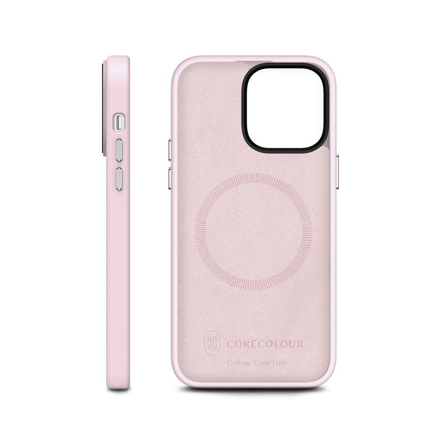 iPhone 14 Pro Max ピンク シリコン スマホケース MagSafe対応