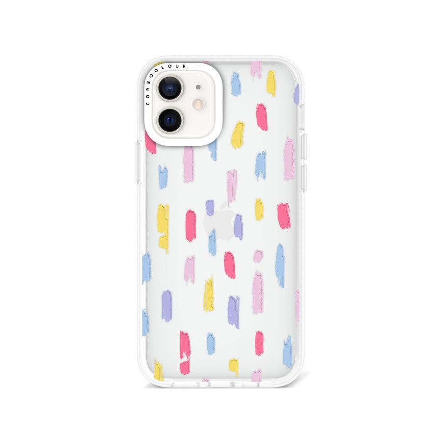 iPhone 12 パステルカラー　雨スマホケース - CORECOLOUR