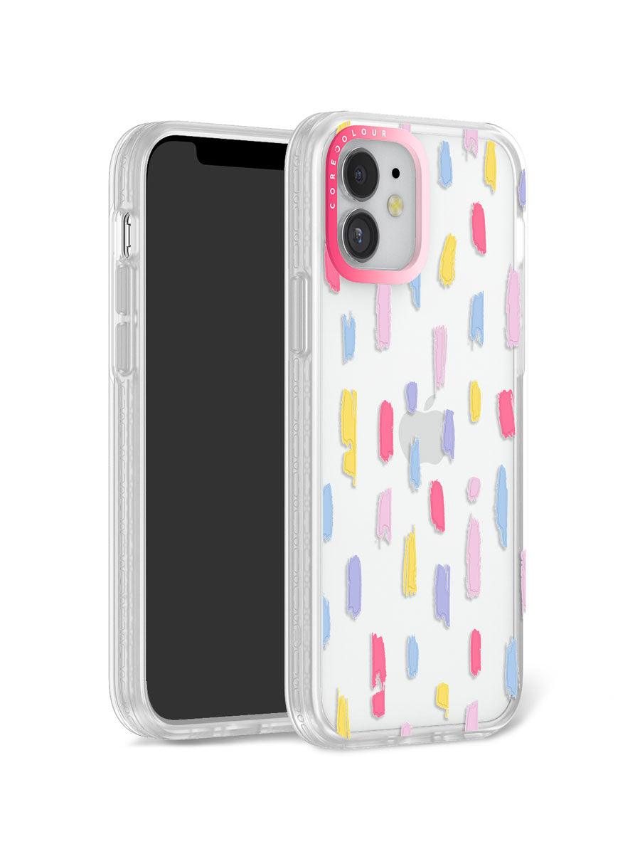 iPhone 12 パステルカラー　雨スマホケース - CORECOLOUR