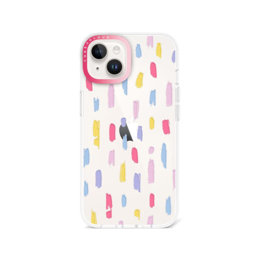 iPhone 13 パステルカラー 雨スマホケース - CORECOLOUR