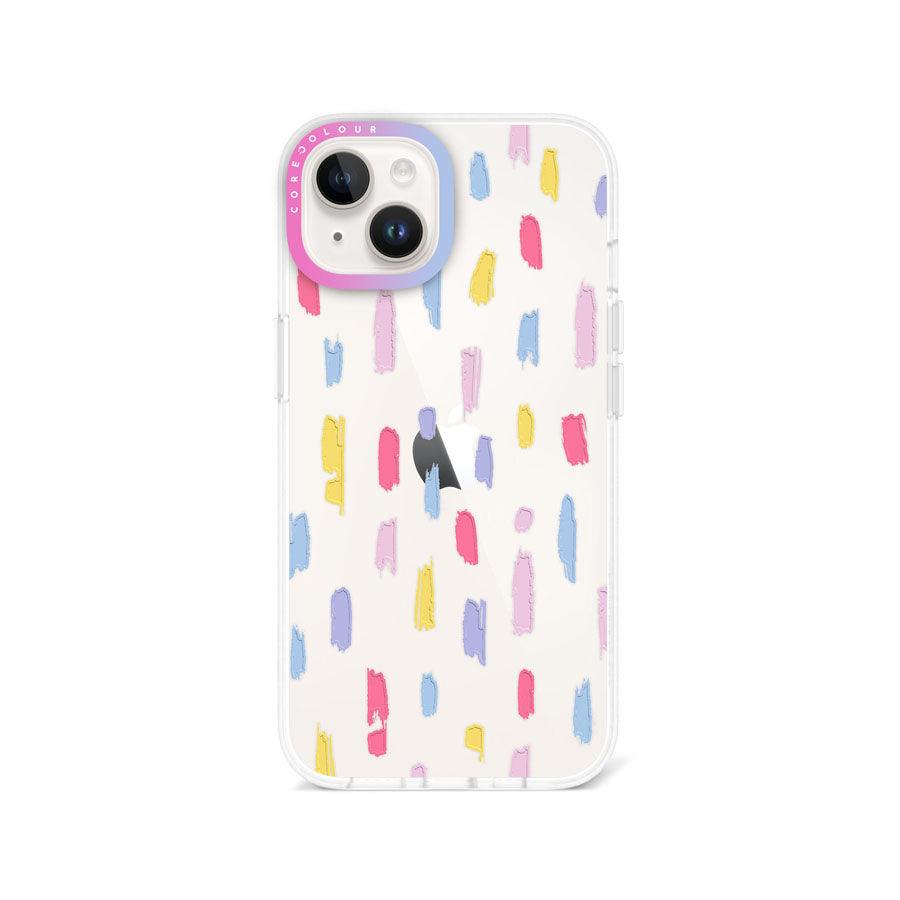 iPhone 13 パステルカラー 雨スマホケース - CORECOLOUR