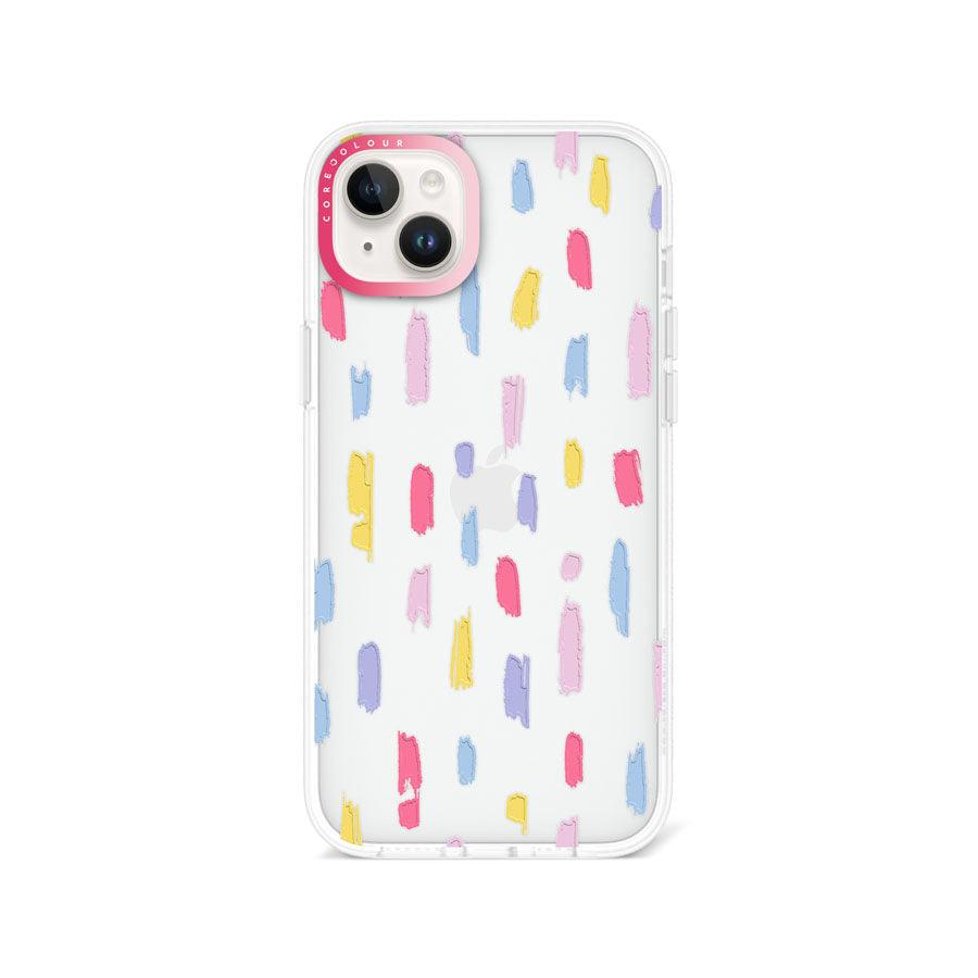 iPhone 14 Plus パステルカラー 雨 スマホケース - CORECOLOUR