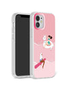 iPhone 12 ピンク色の夏 スマホケース - CORECOLOUR