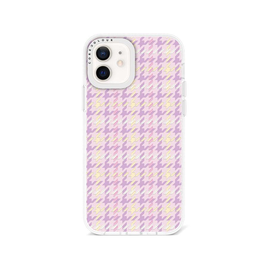 iPhone 12 ピンク イルージョン柄 スマホケース - CORECOLOUR