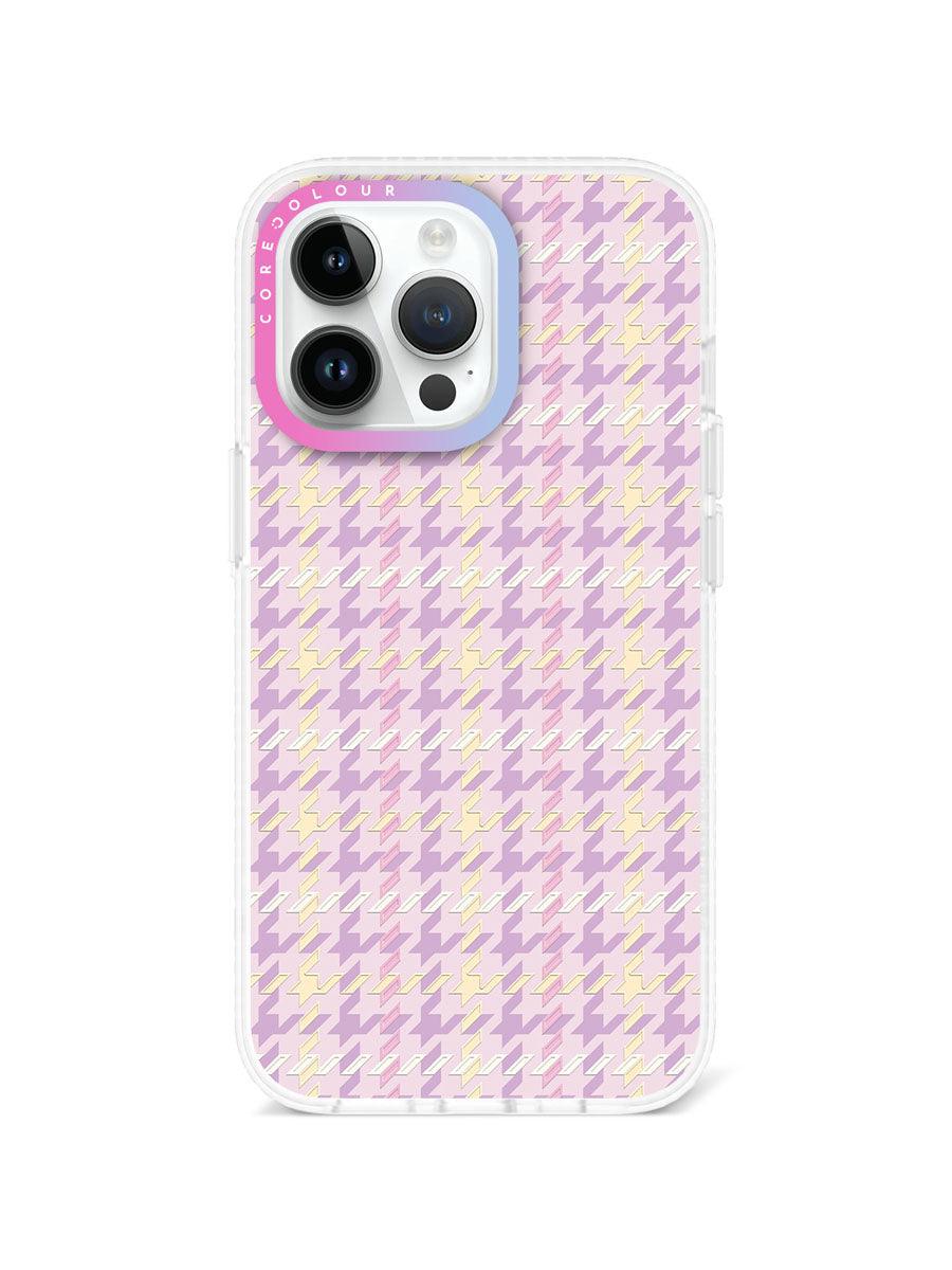 iPhone 13 Pro ピンク イルージョン柄 スマホケース