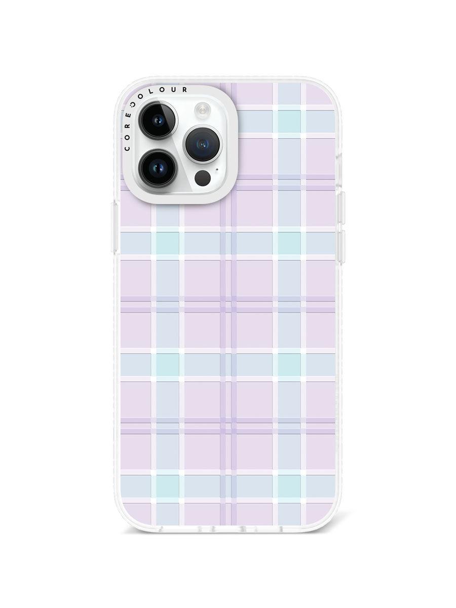 iPhone 13 Pro Max ピンク チェック柄 スマホケース - CORECOLOUR