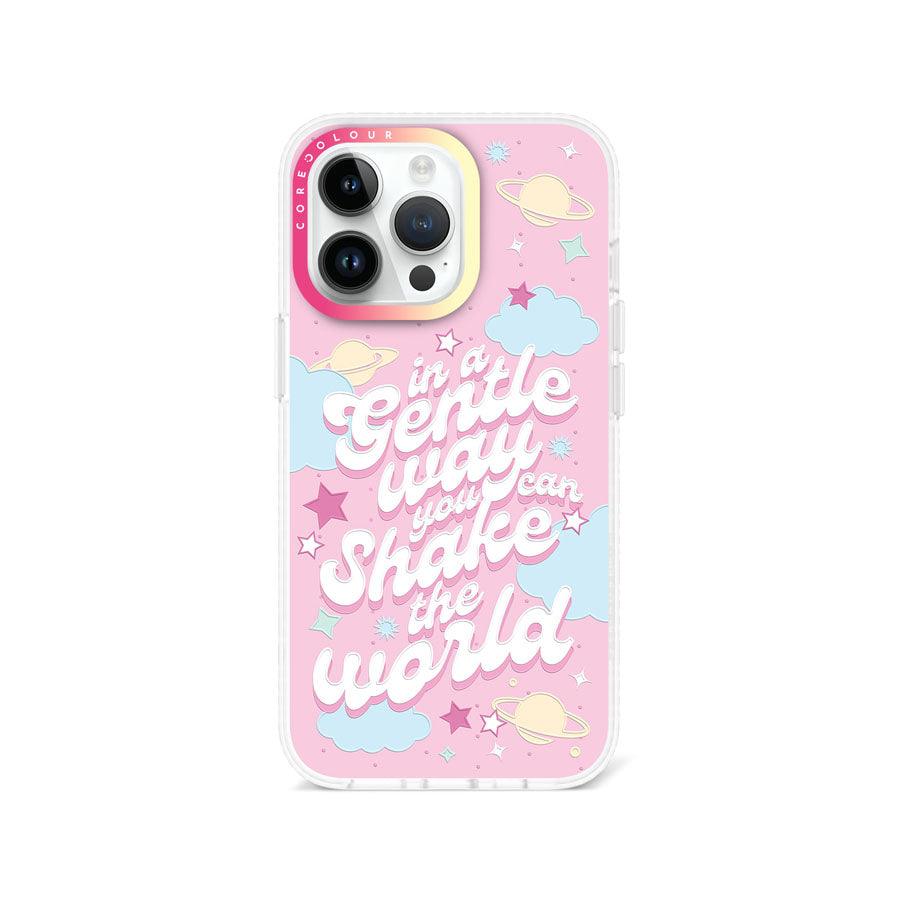 iPhone 13 Pro ピンク ポップなカートゥーン調 スマホケース - CORECOLOUR