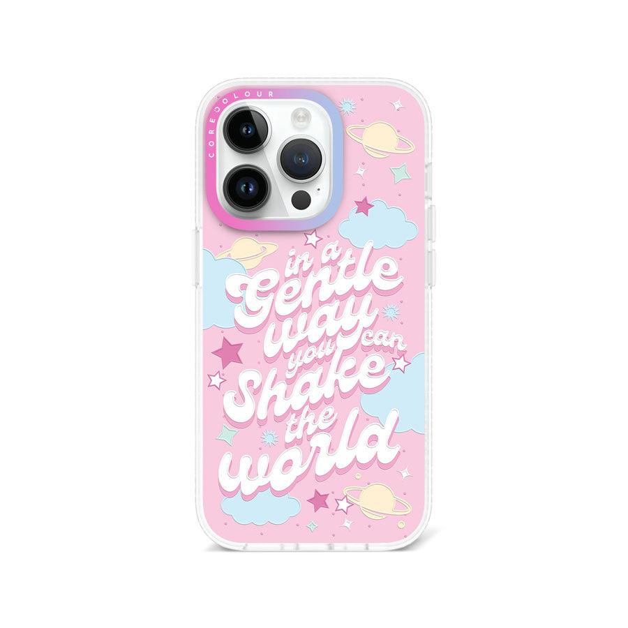 iPhone 14 Pro ピンク ポップなカートゥーン調 スマホケース - 株式会社CORECOLOUR