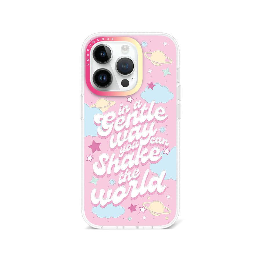 iPhone 14 Pro ピンク ポップなカートゥーン調 スマホケース - 株式会社CORECOLOUR