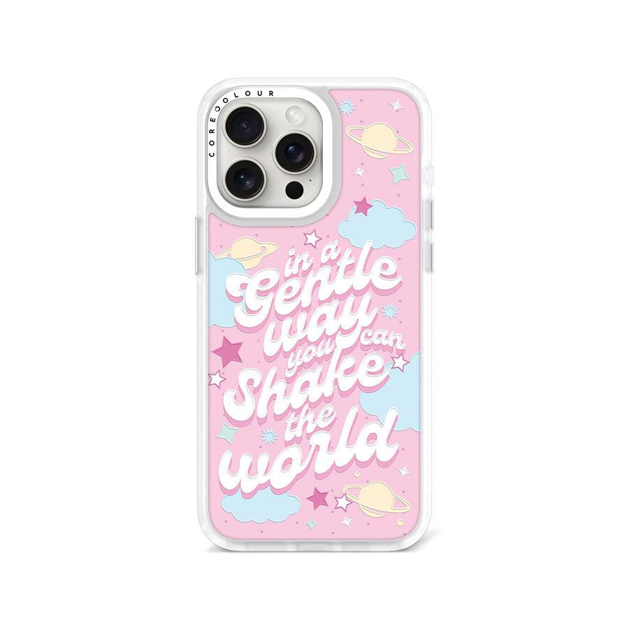 iPhone 15 Pro Max ピンク ポップなカートゥーン調 スマホケース - CORECOLOUR