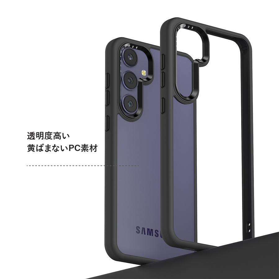 Samsung Galaxy S24 ブラック クリア スマホケース - 株式会社CORECOLOUR