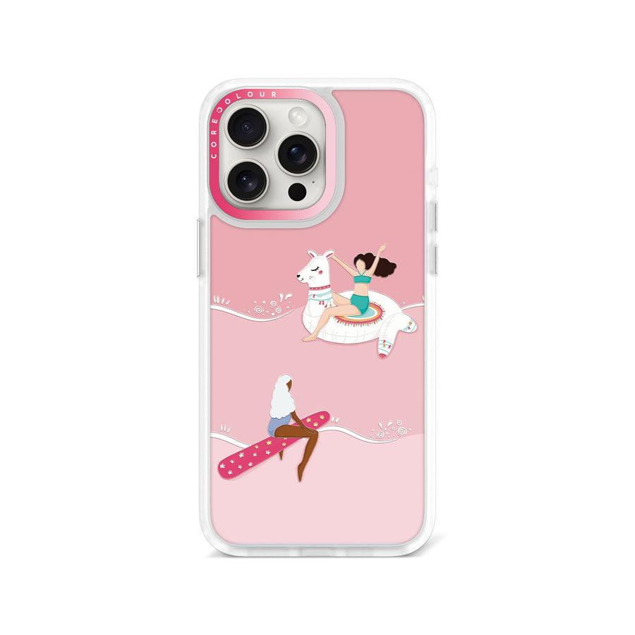 iPhone 15 Pro Max ピンク色の夏 スマホケース - 株式会社CORECOLOUR