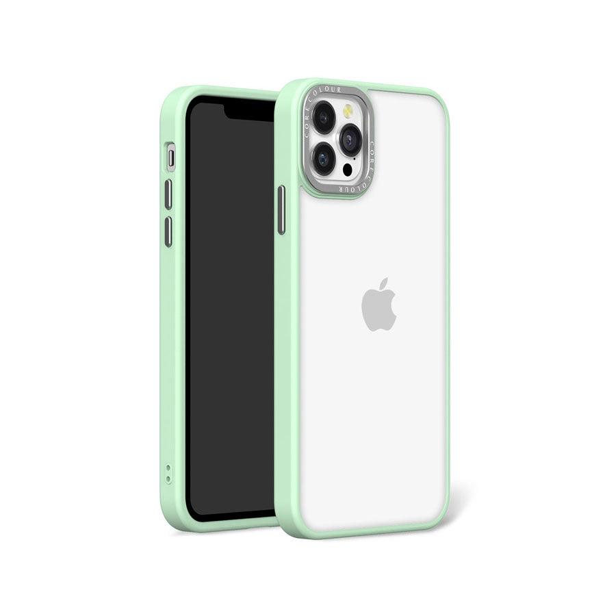 iPhone 11 Pro Max ミント クリア スマホケース - CORECOLOUR