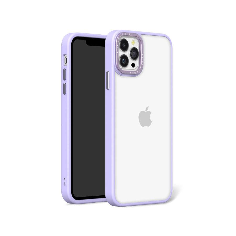 iPhone 11 Pro Max ラベンダー クリア スマホケース - CORECOLOUR