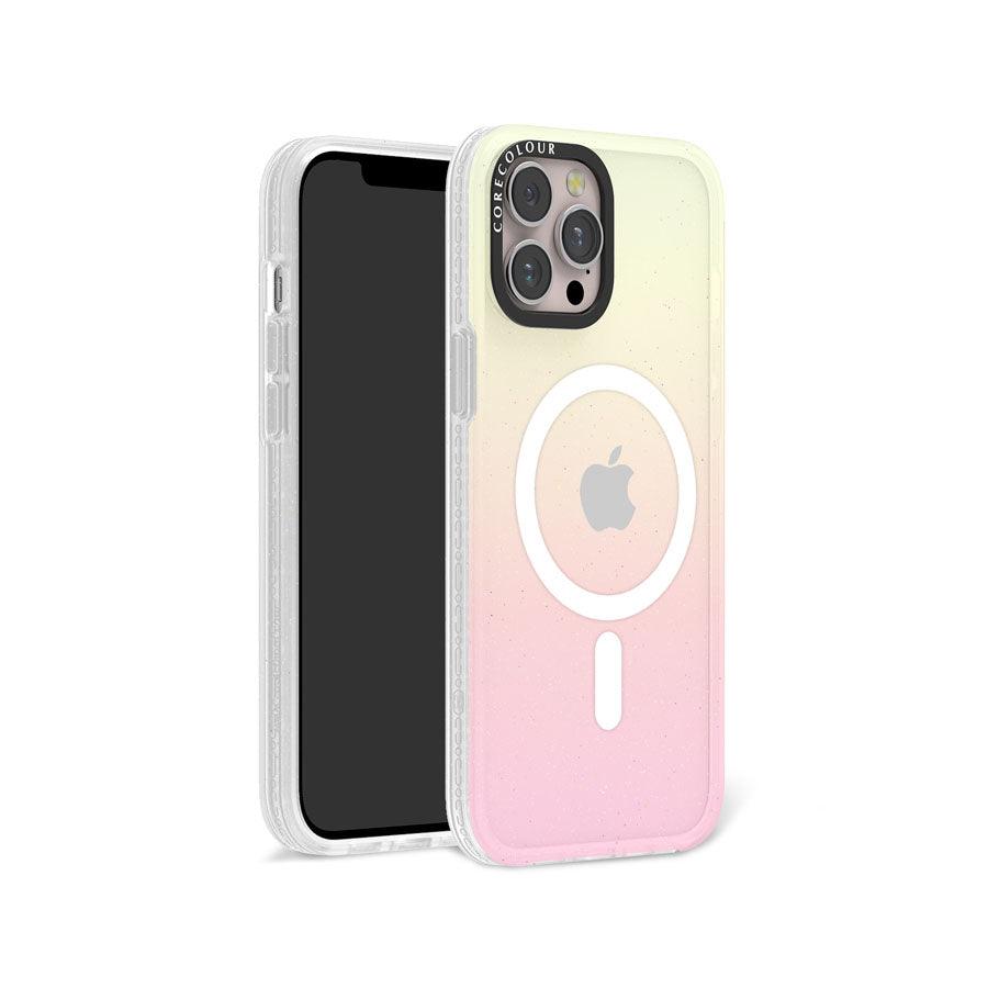iPhone 12 Pro Max オーロラカラー キラキラ クリアケース Magsafe対応 - CORECOLOUR