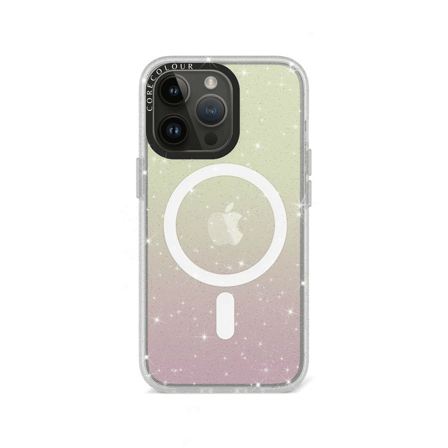 iPhone 13 Pro オーロラカラー キラキラ クリアケース Magsafe対応 - 株式会社CORECOLOUR
