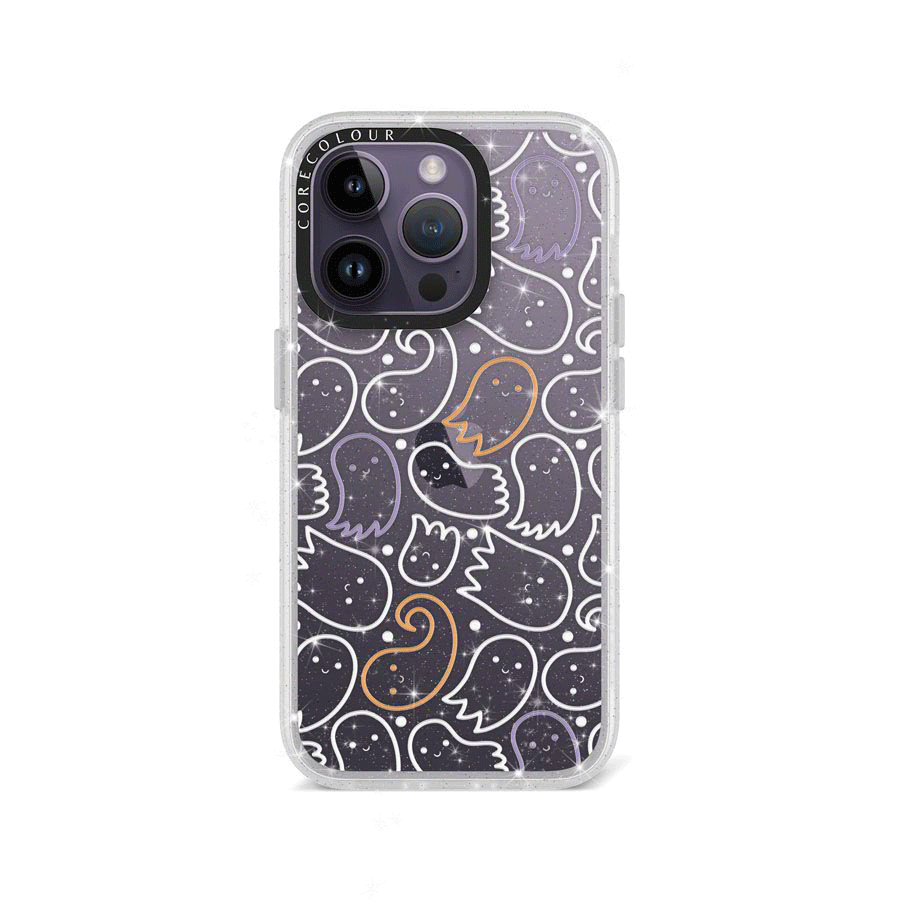 iPhone 14 Pro キラキラ ゴースト スマホケース - CORECOLOUR