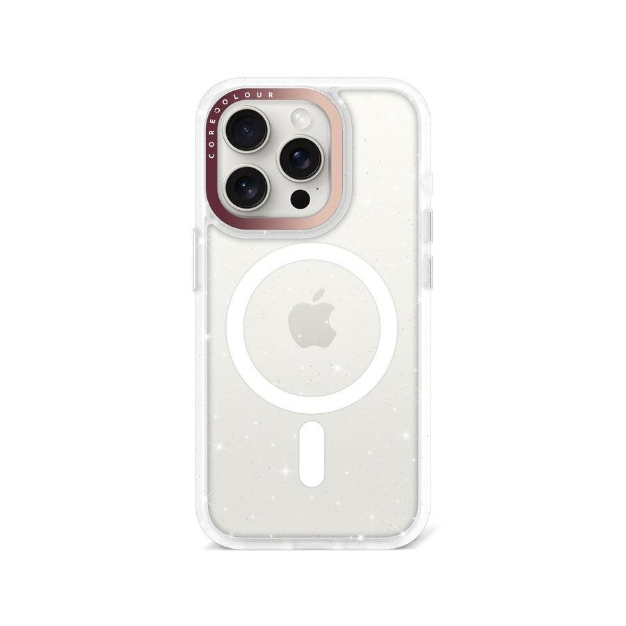 iPhone 15 Pro キラキラ クリアケース MagSafe対応 - CORECOLOUR