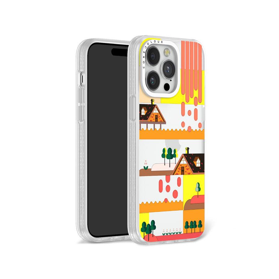 iPhone 13 Pro 夕焼け小屋 スマホケース - CORECOLOUR