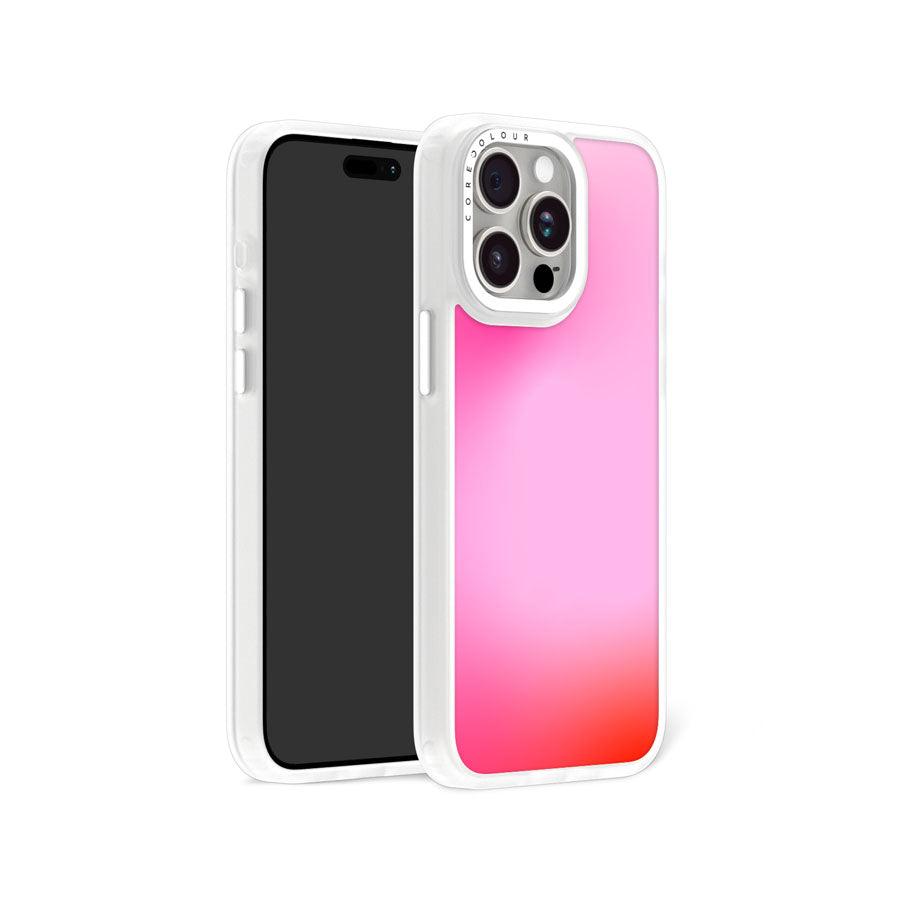 iPhone 15 Pro オーロラ ピンク スマホケース - CORECOLOUR