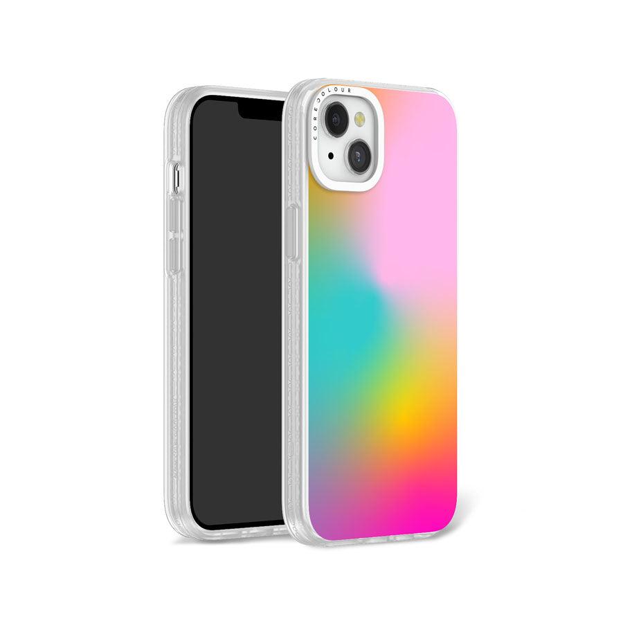 iPhone 12 オーロラ スパイラル スマホケース - CORECOLOUR