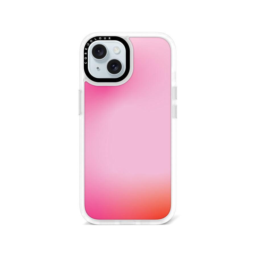 iPhone 15 オーロラ ピンク スマホケース - CORECOLOUR