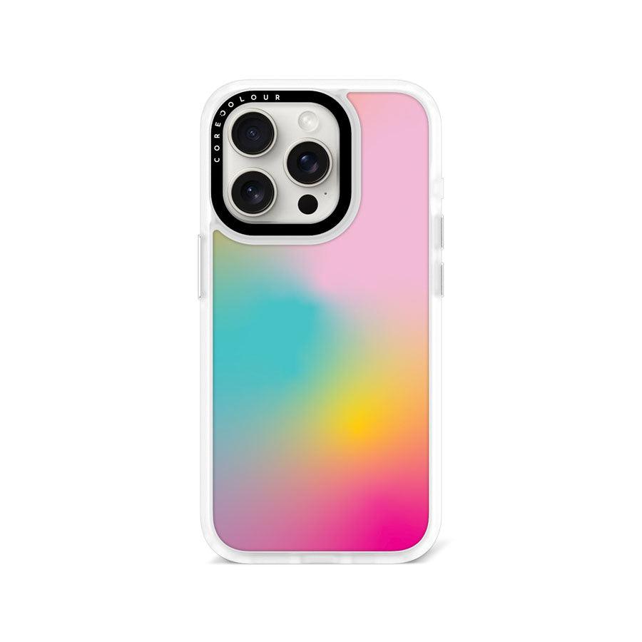 iPhone 15 Pro オーロラ スパイラル スマホケース - CORECOLOUR