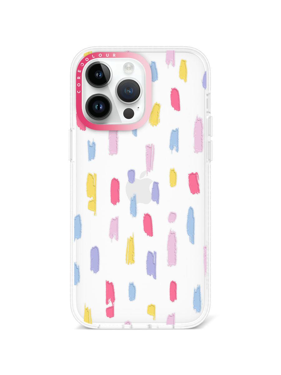 iPhone 15 Pro Max パステルカラー 雨 スマホケース - CORECOLOUR